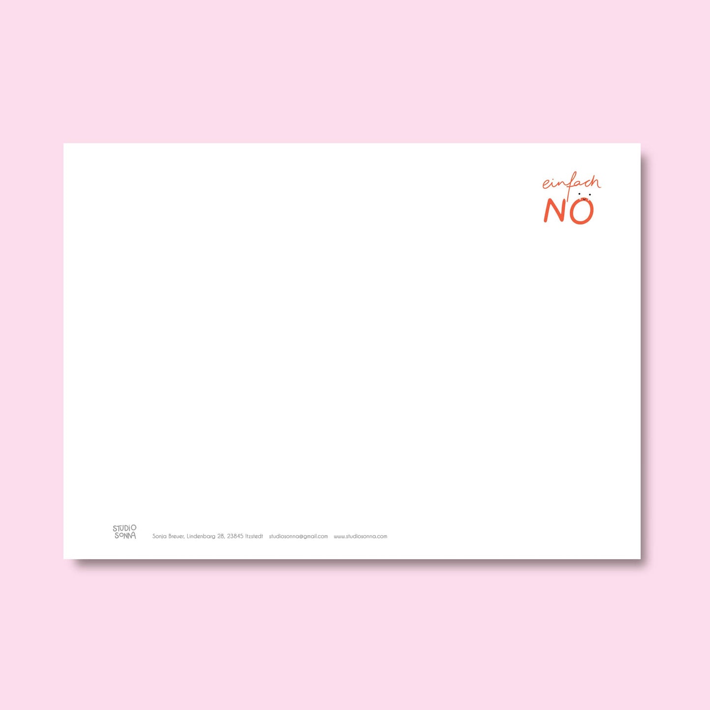 Postkarte einfach NÖ