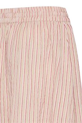 ICHI Foxa Striped Midi-Rock