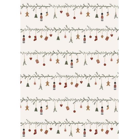 Ib Laursen Geschenkpapier Nostalgic Christmas