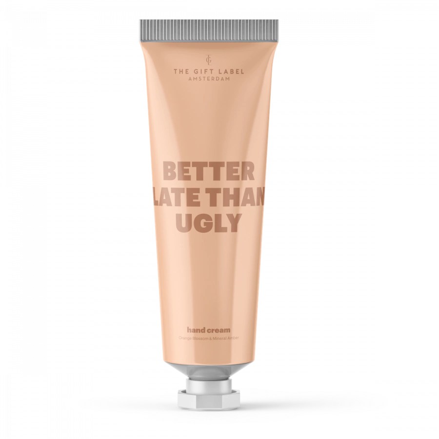 The Gift Label Amsterdam - Handcreme - Better Late Than Ugly