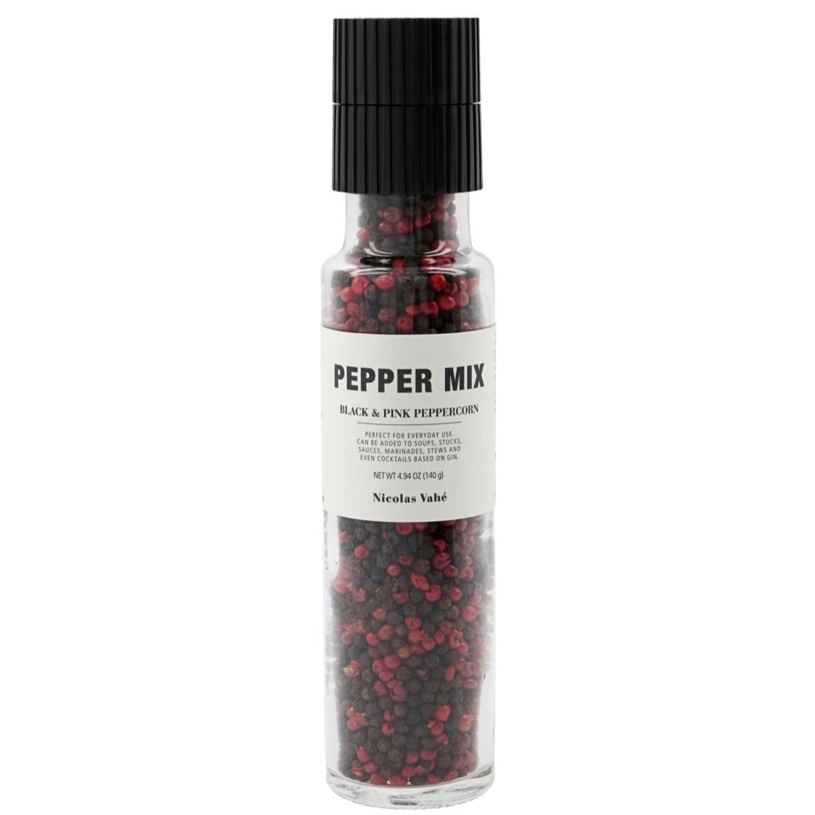 Nicolas Vahé pepper mill Black & Pink Mix