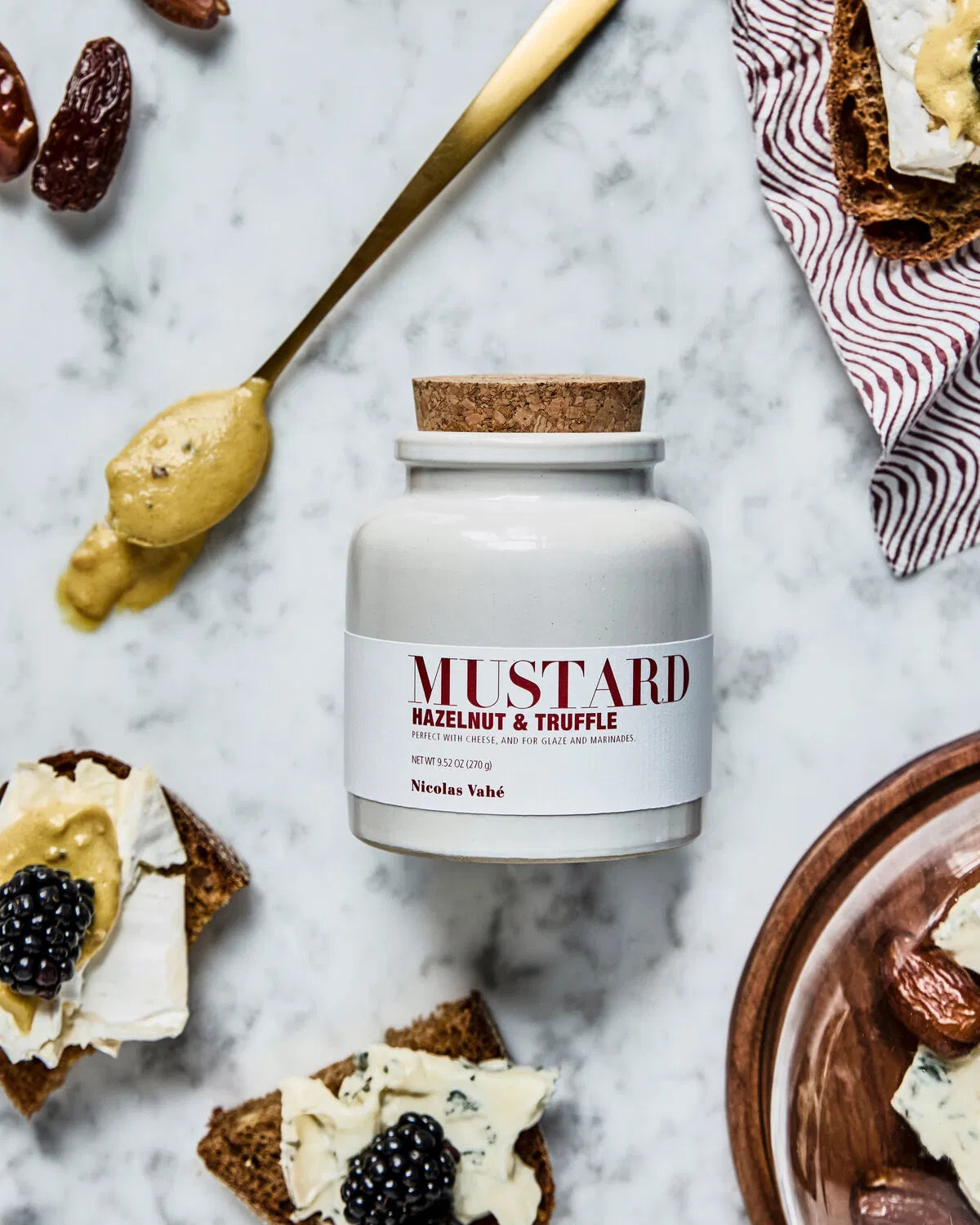 Nicolas Vahé jomfruolivenolie med hvid trøffel