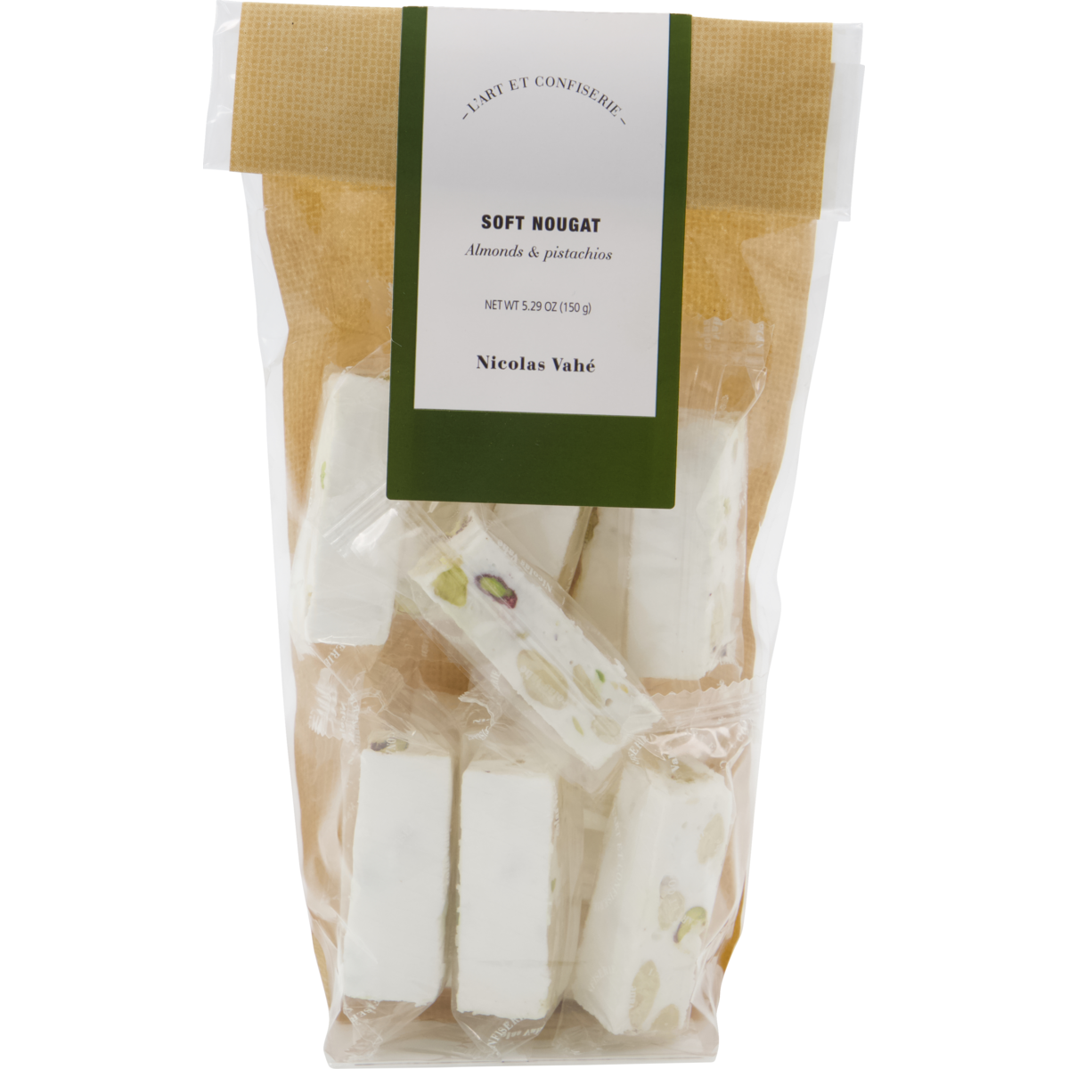 Nicolas Vahé Soft Nougat, Mandeln & Pistazien