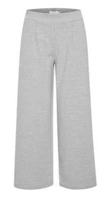 ICHI Kate Hose 7/8 Länge - Grey Melange