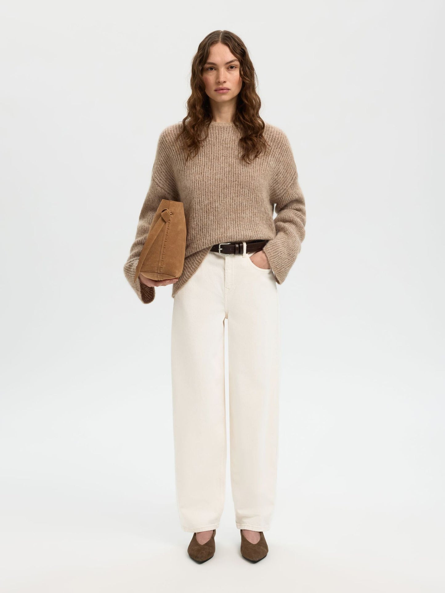 Selected Femme Ebba Barrel Jeans