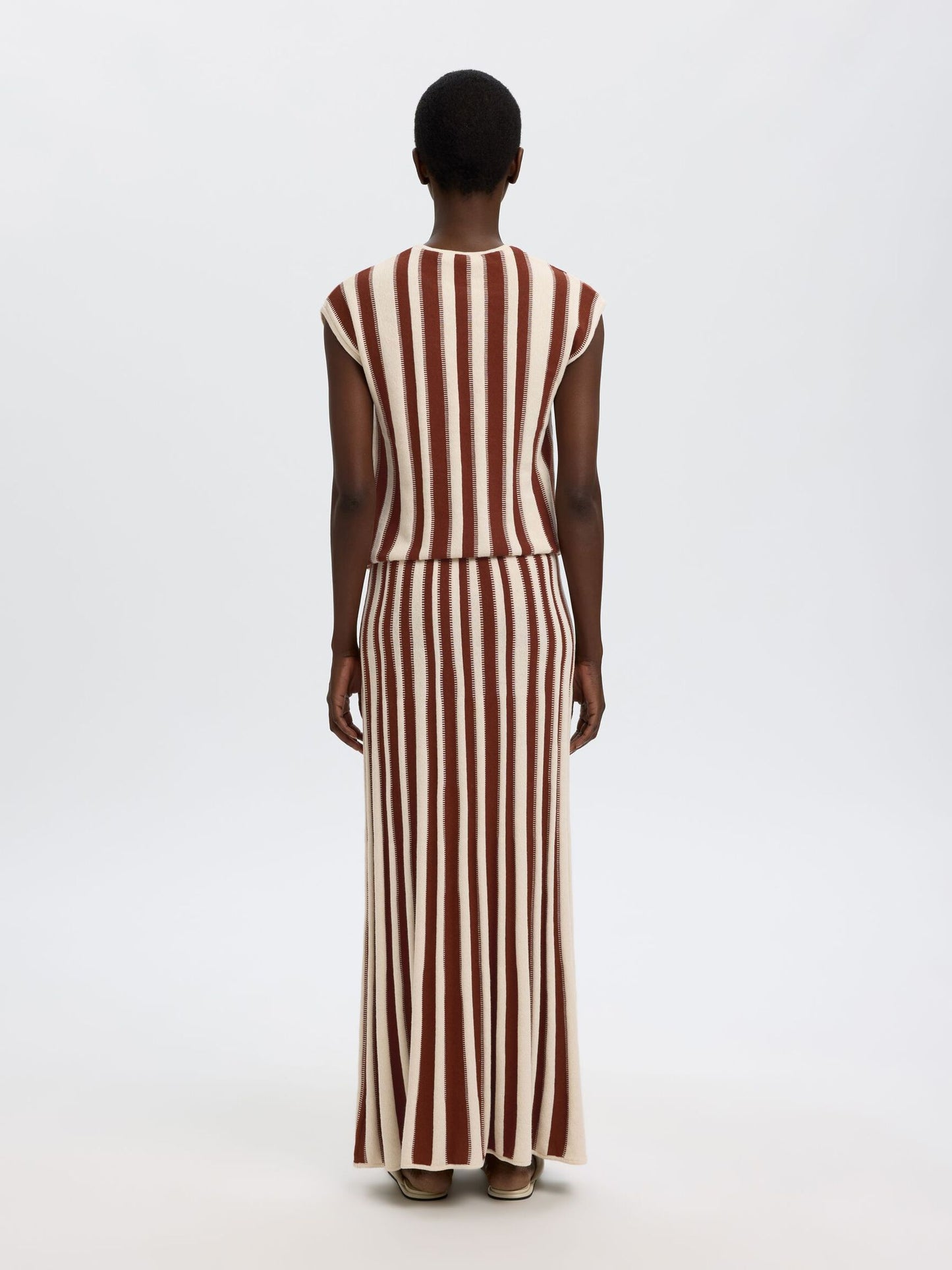 Selected Femme Lina Maxi Strickrock
