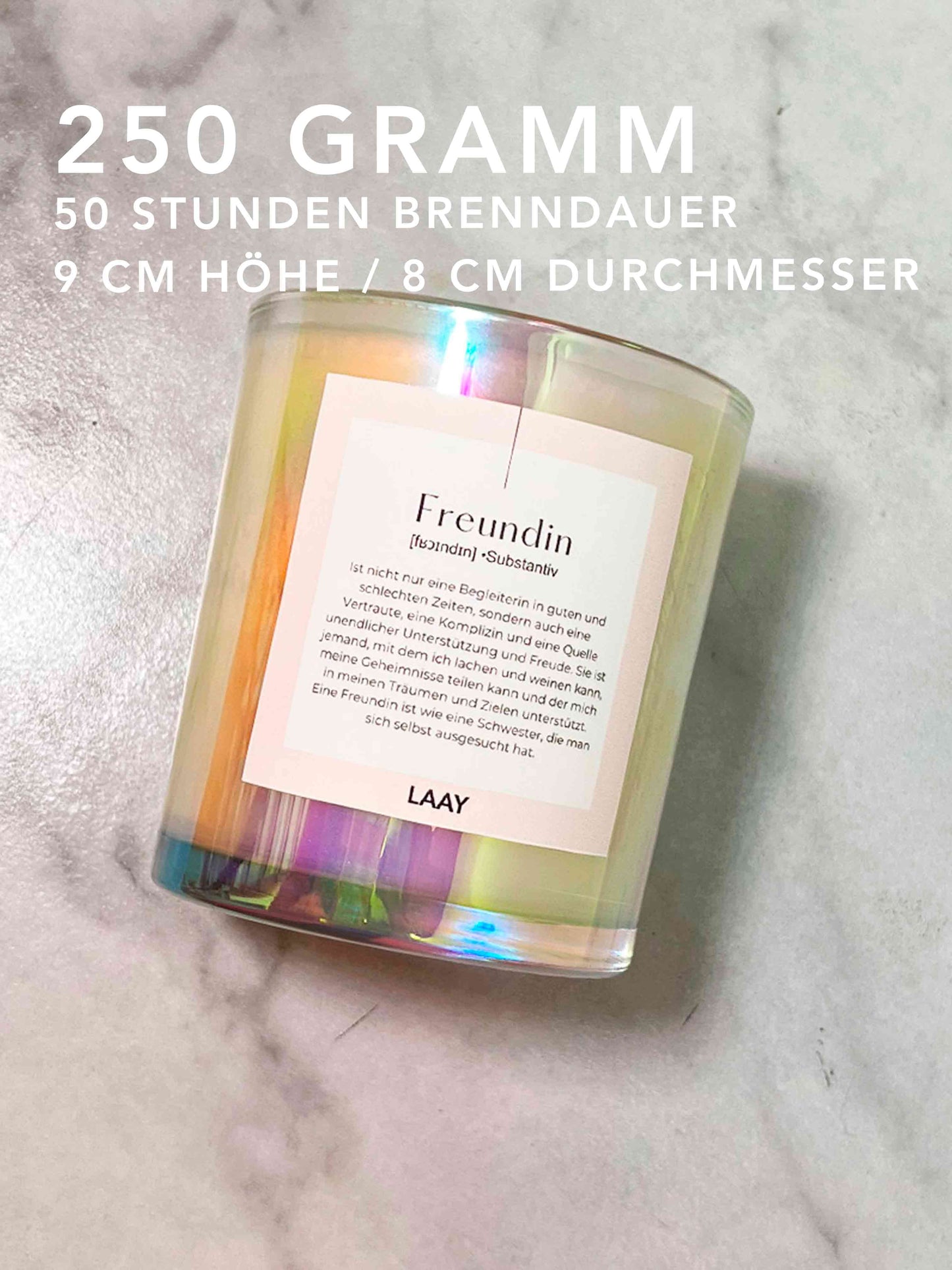 Laay Duftkerze "Freundin"
