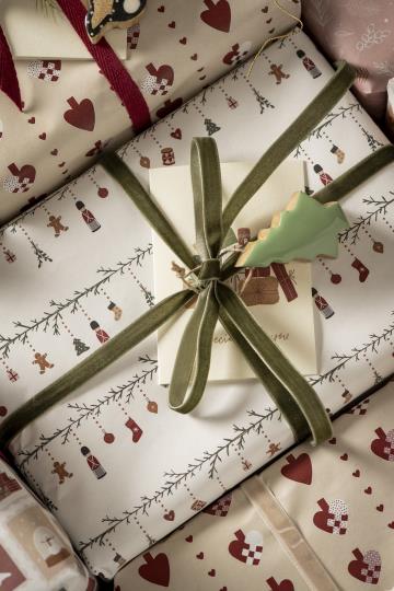 Ib Laursen Geschenkpapier Nostalgic Christmas