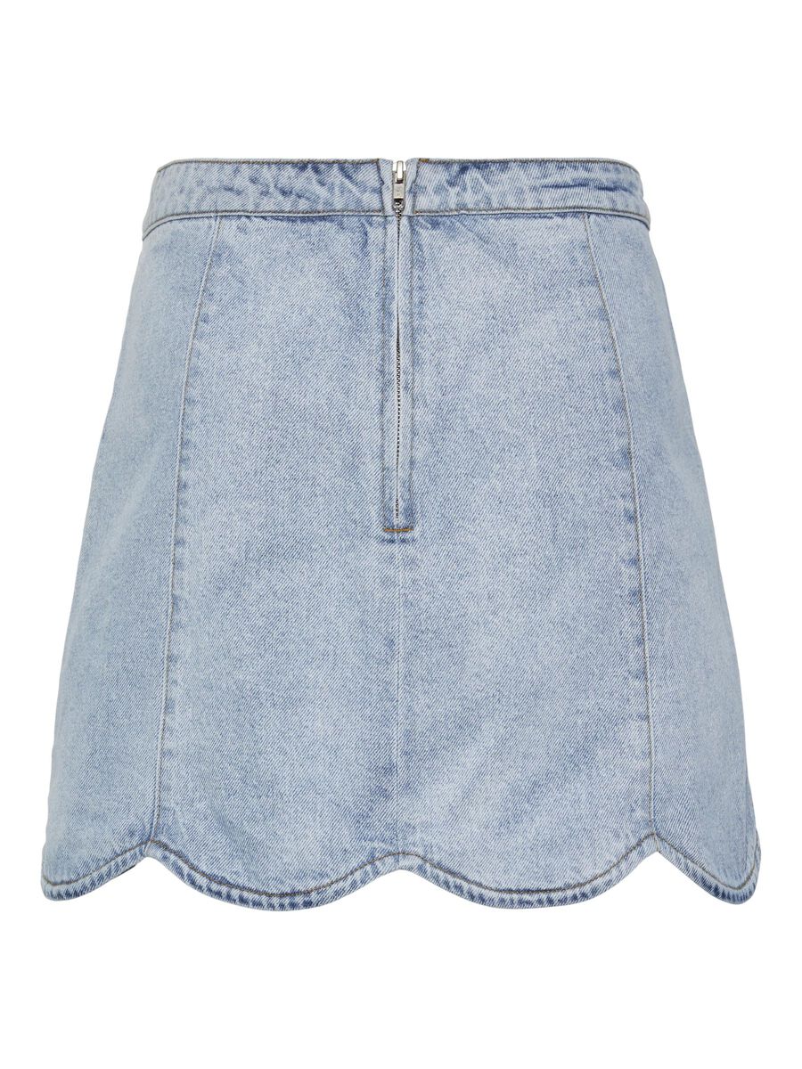 YAS Scallop Denim-Rock
