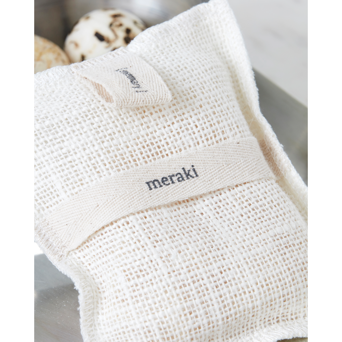 Meraki Bathing Glove Herbs