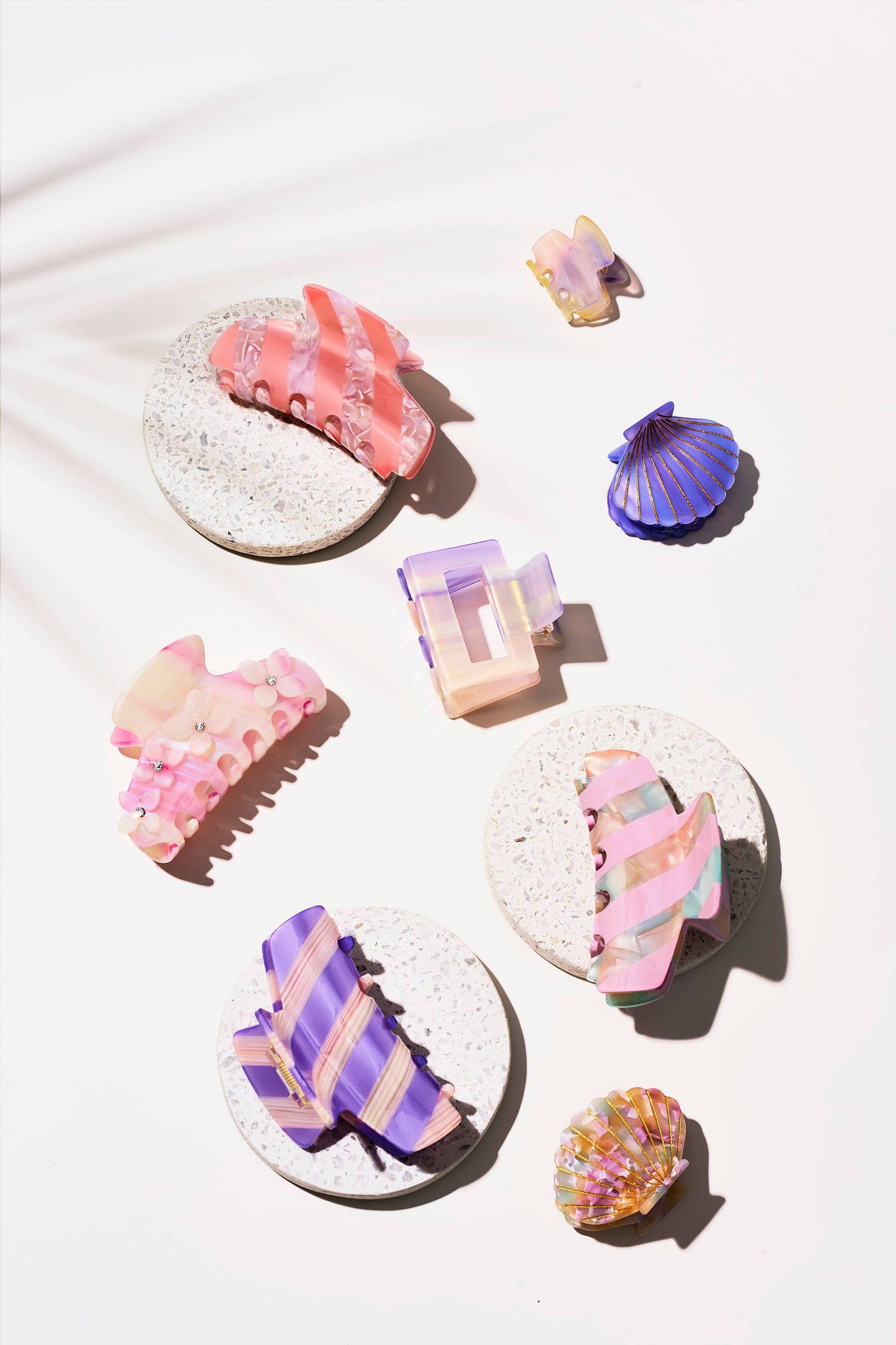 Muschel-Haarspange Baby