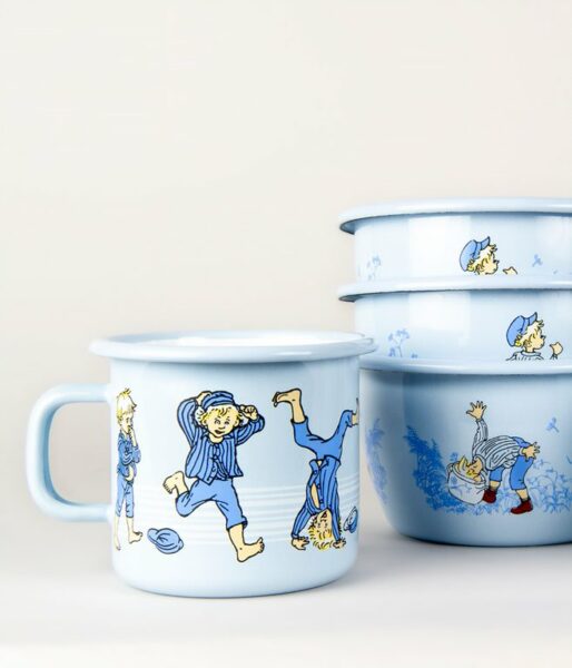 Muurla Emaille-Becher Michel aus Lönneberga - 250ml