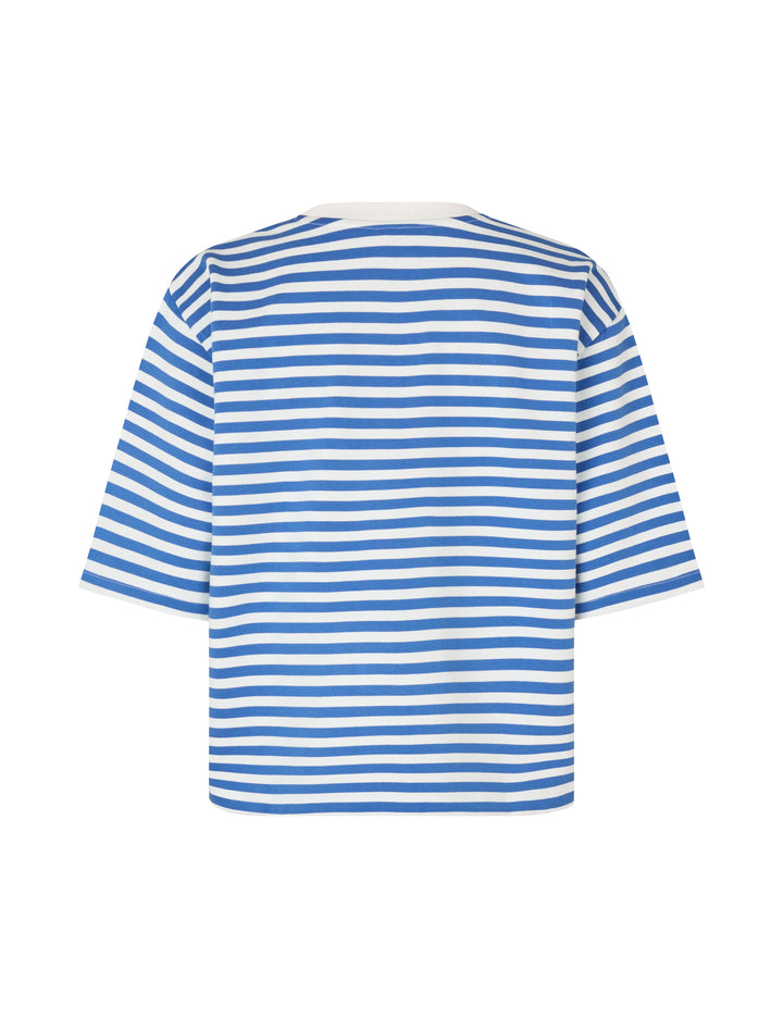 mbym Emrys T-Shirt - Sapphire Stripe