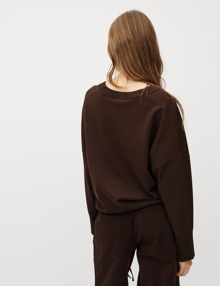 mbym Gillian Pullover V-Ausschnitt - Java