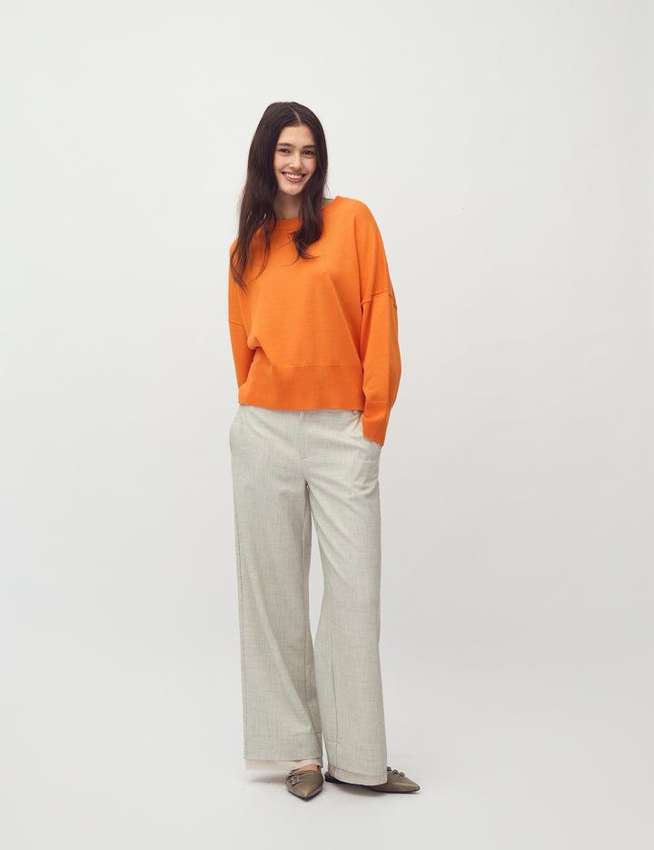 mbym Gillian Pullover Orange Peel