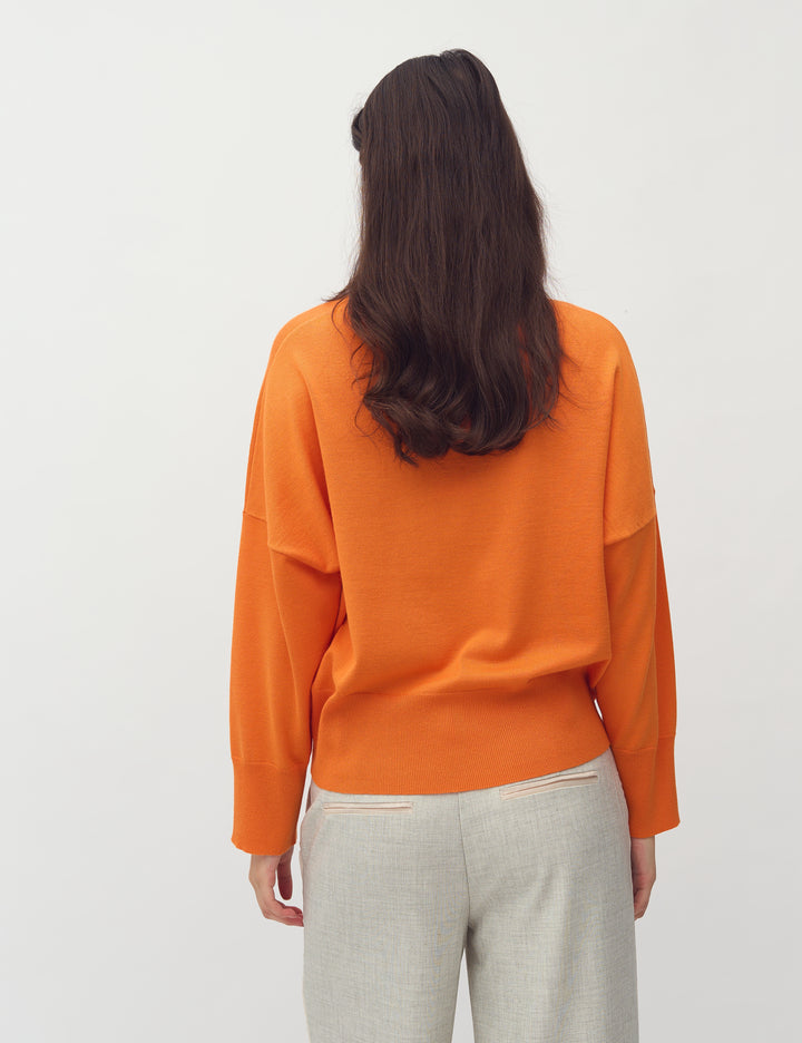 mbym Gillian Pullover Orange Peel