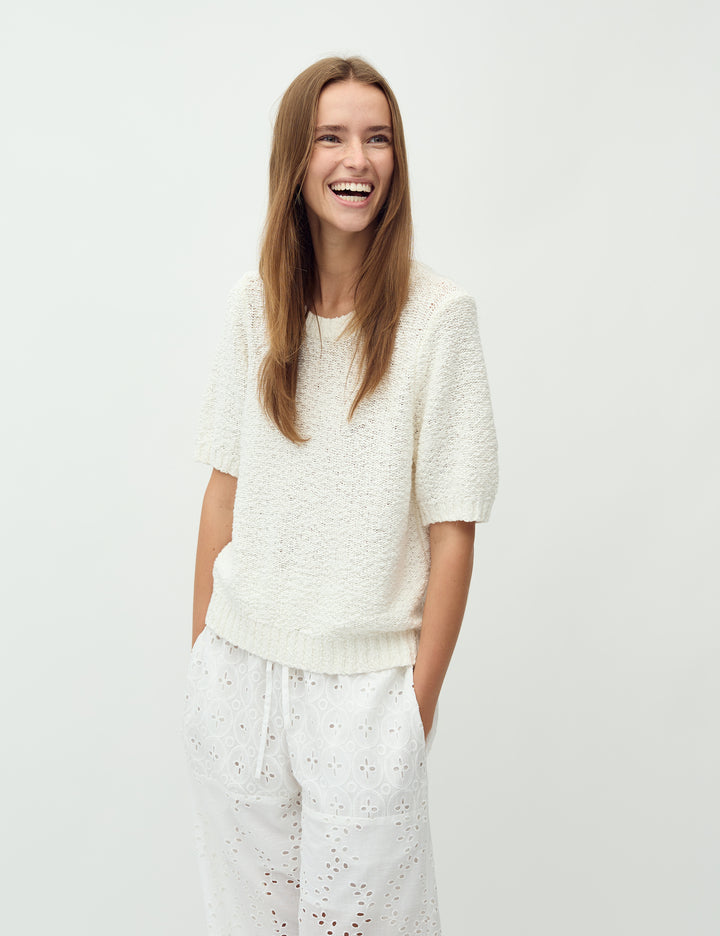 mbym Carla sweater korte ærmer