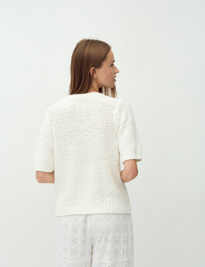 mbym Carla sweater korte ærmer