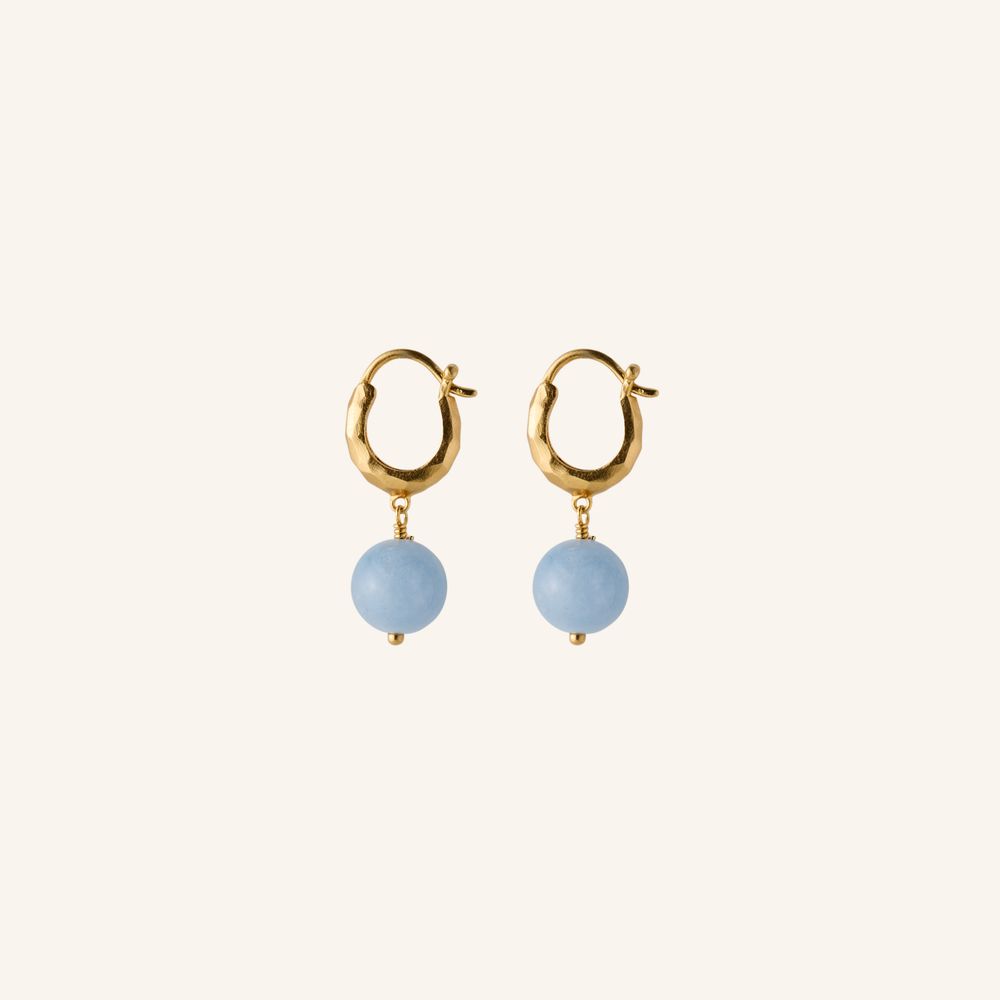 Pernille Corydon Blue Sky Ohrringe - Gold