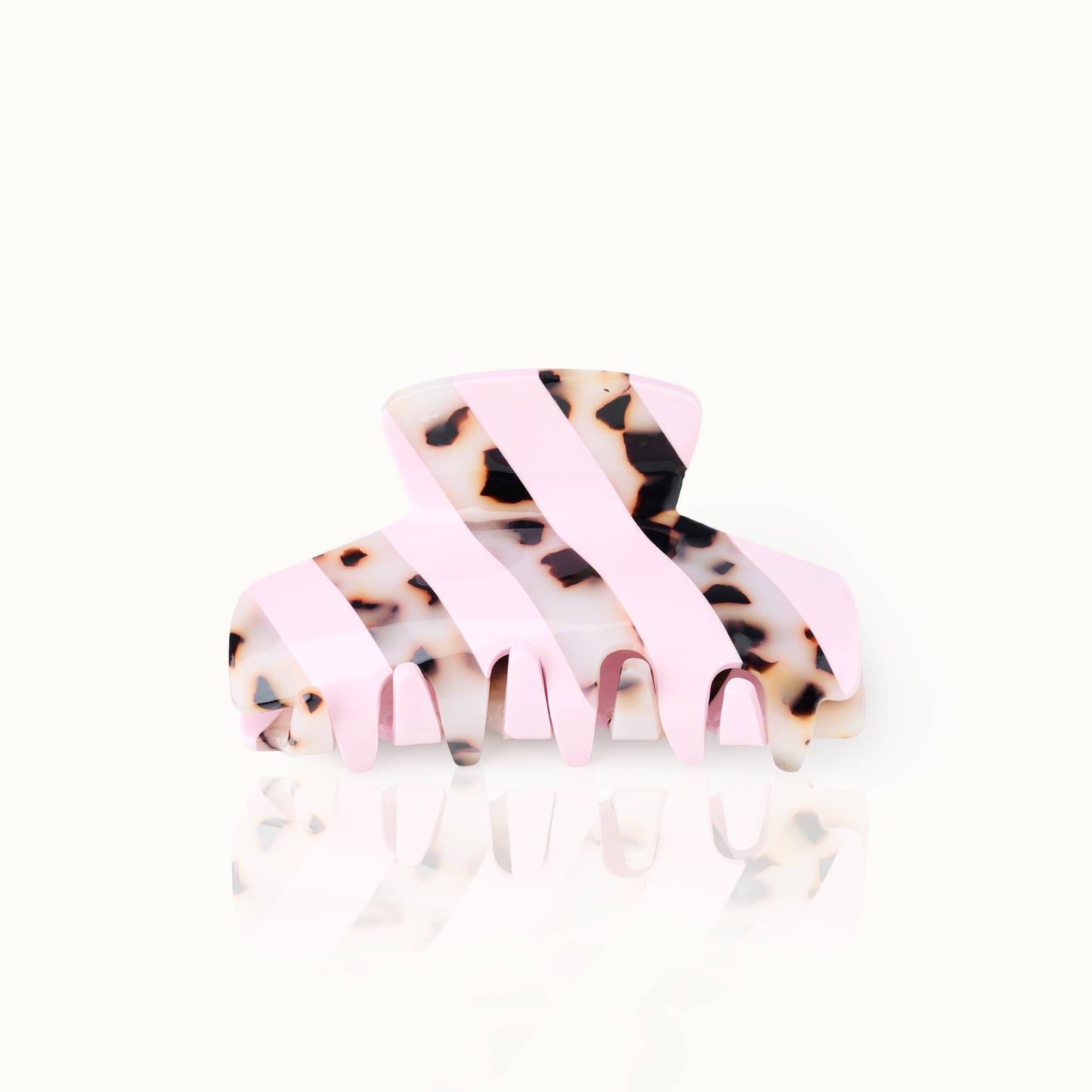by Vivi Haarspange Stripes Pink Leo