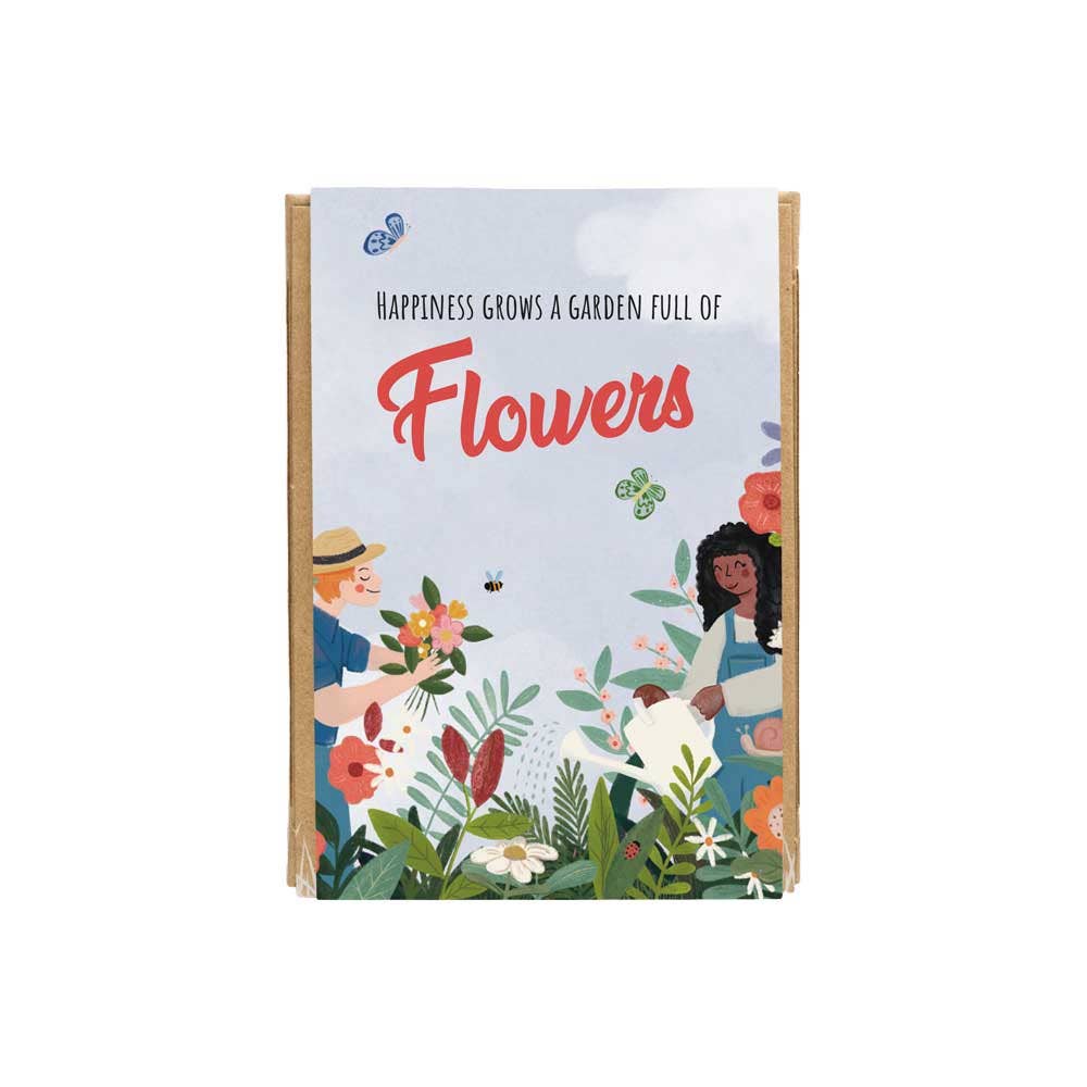 Blossombs Geschenkbox Mini - Glücksgartenarbeit