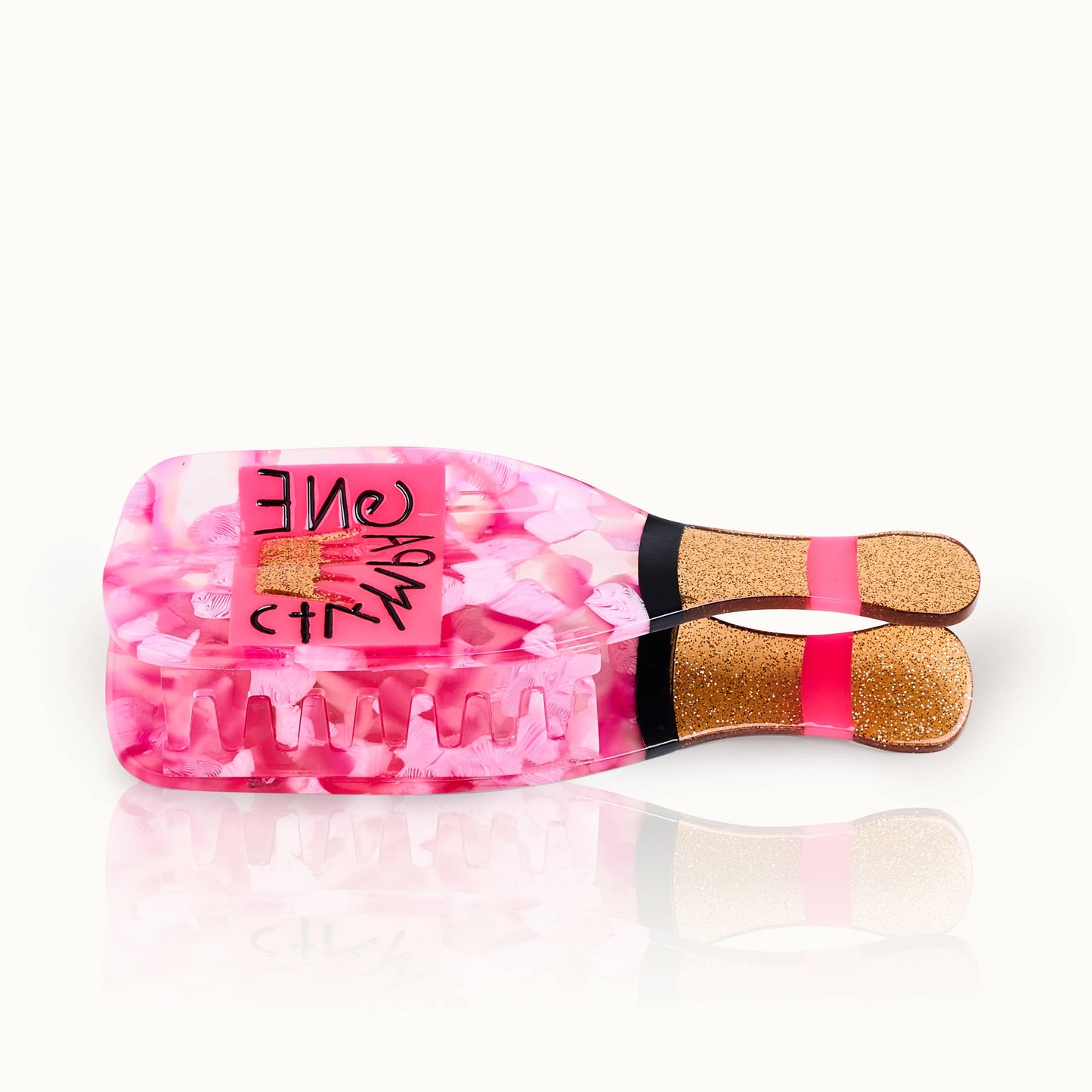 Haarclip Champagne Pink
