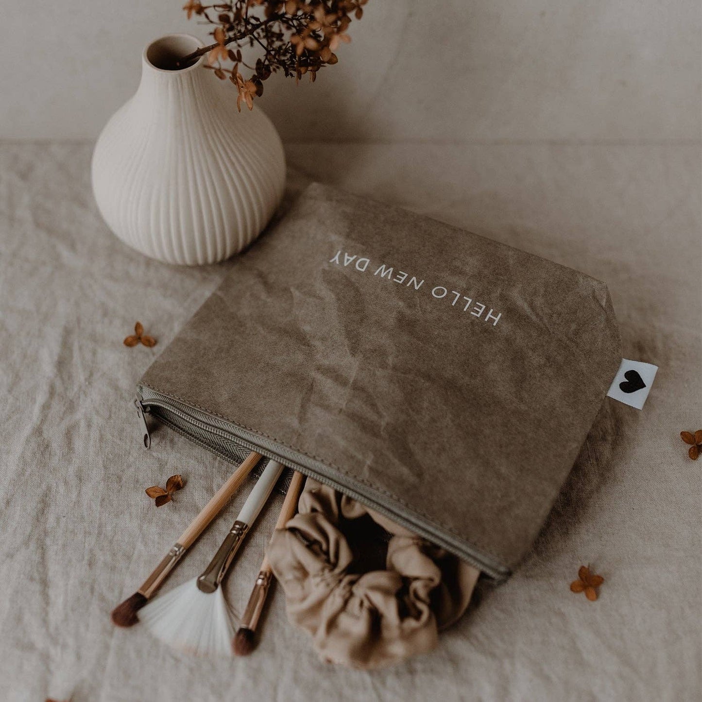 Eulenschnitt Kosmetiktasche Hello New Day