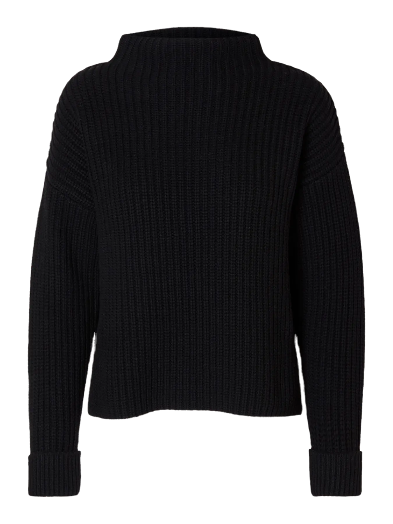 Selected Femme Selma Strickpullover - Black