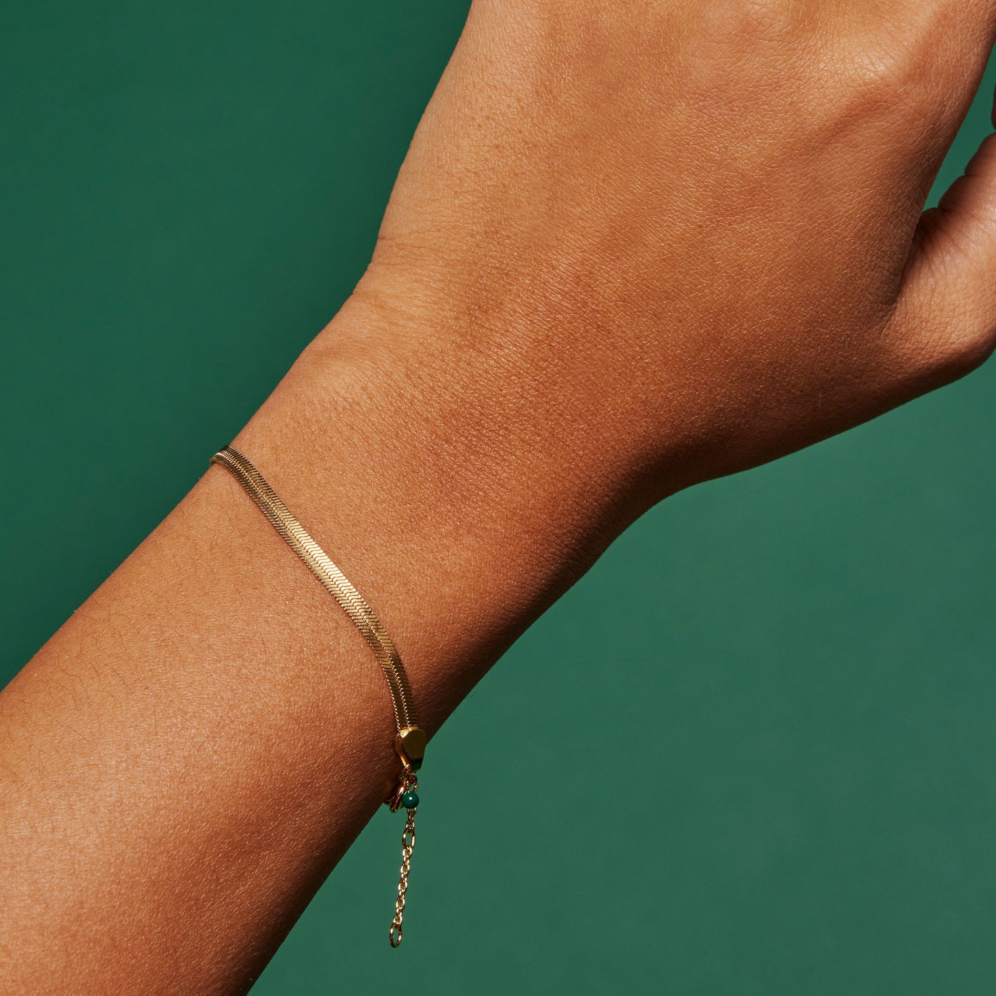 Enamel Armband Caroline - Gold