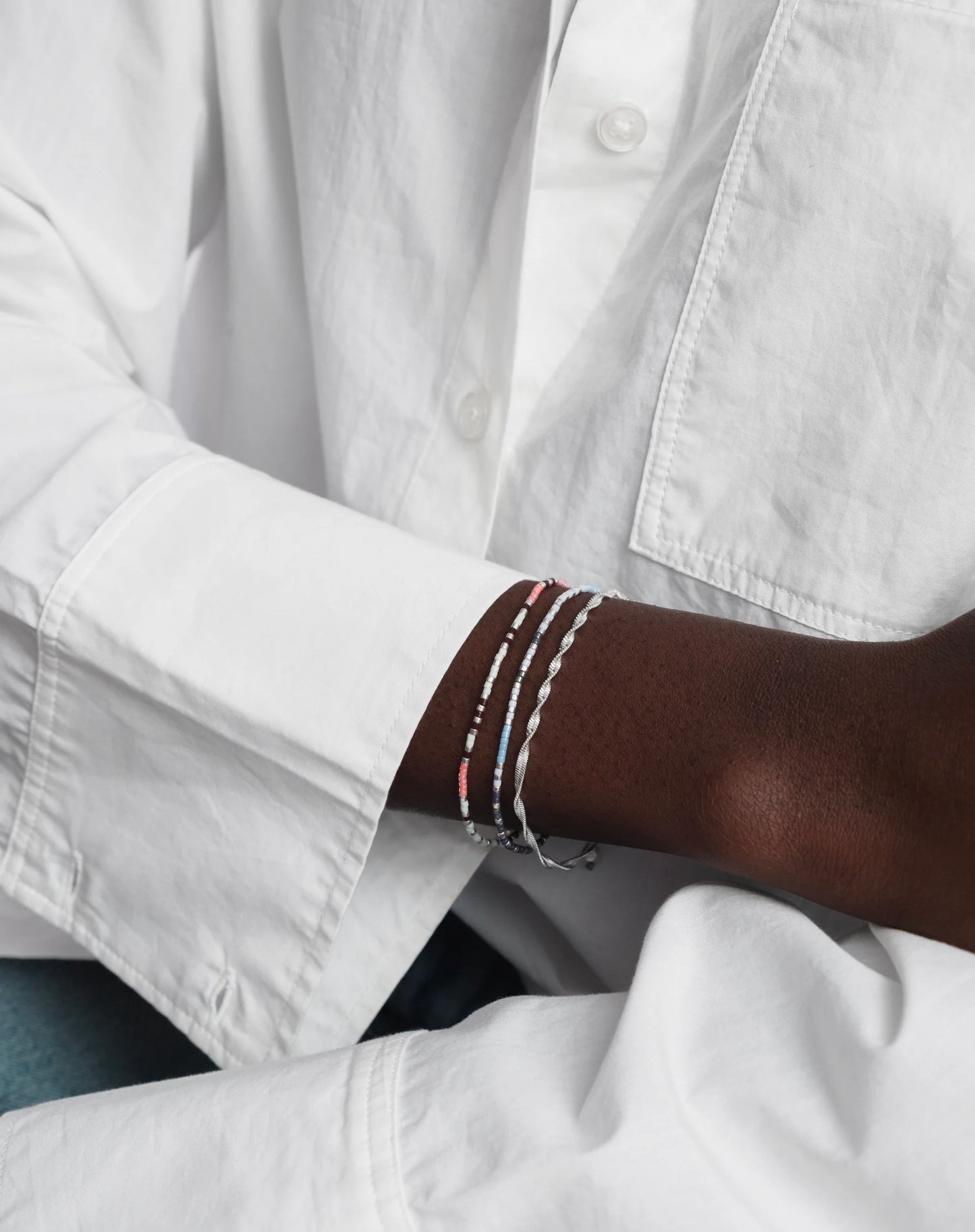Syster P Code Bracelet - I love you