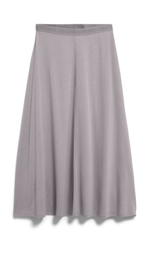 Armedangels Ileaniaa Midi-Rock- Seal Grey