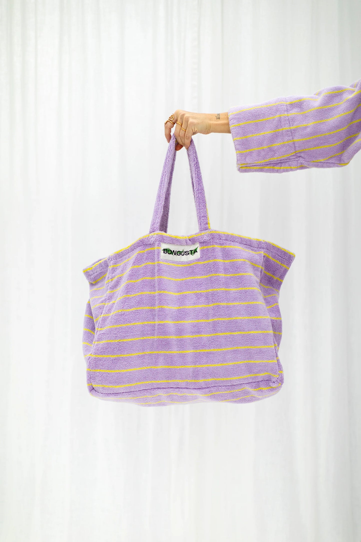 Bongusta Weekender Naram Lilac & Neon Yellow