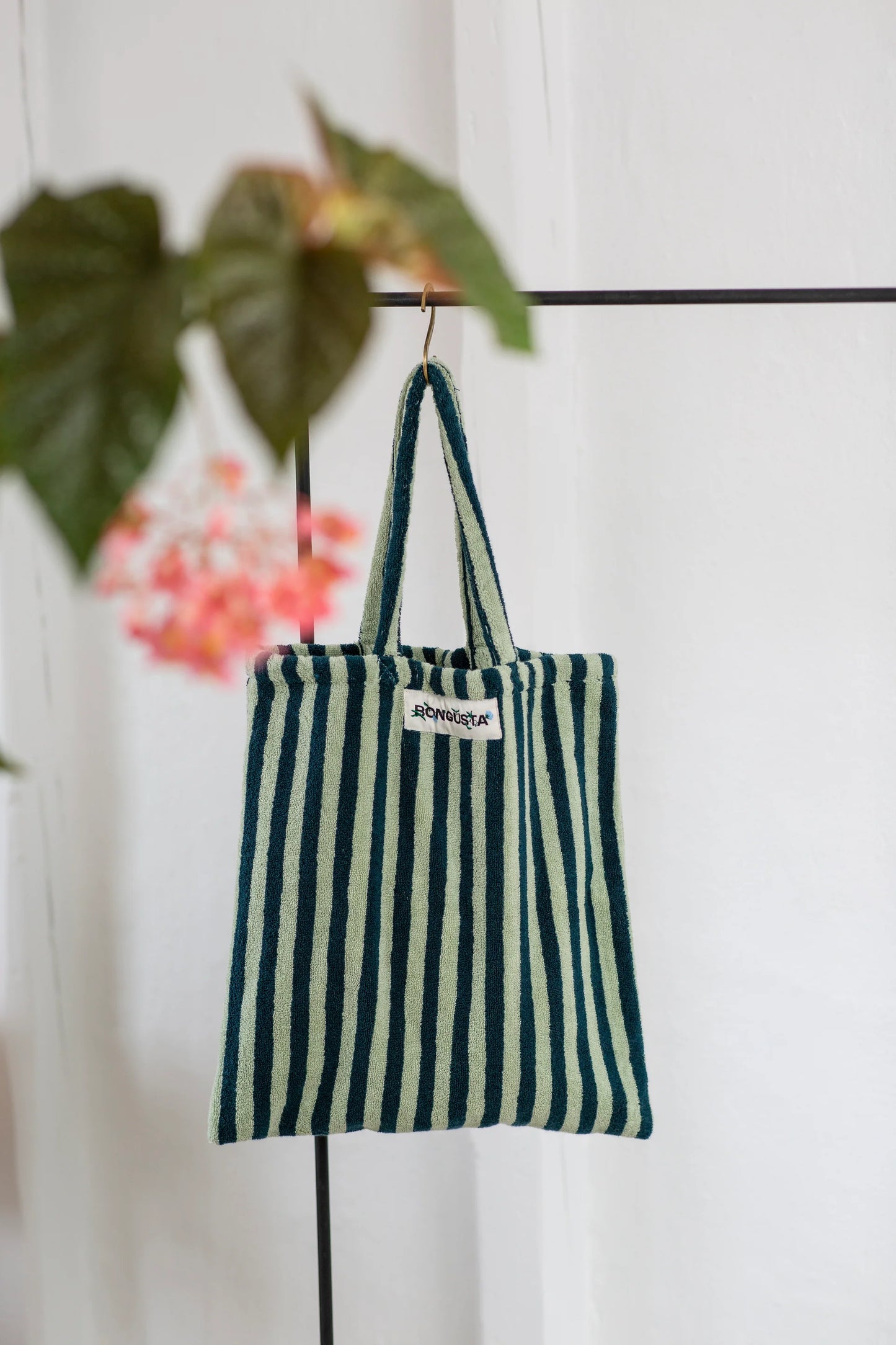 Bongusta Tote Bag Naram Seafoam & Deep Teal