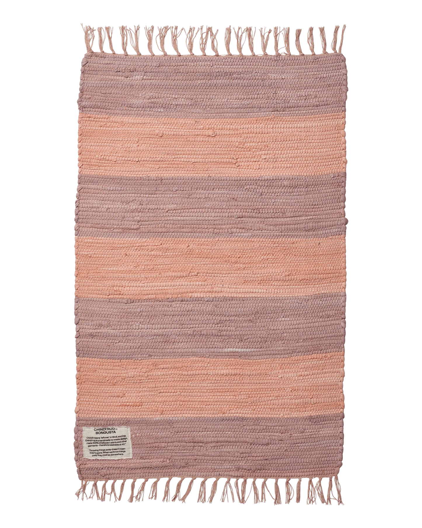 Bongusta Chindi Rug 60x120cm Tropicana & Ash Rose