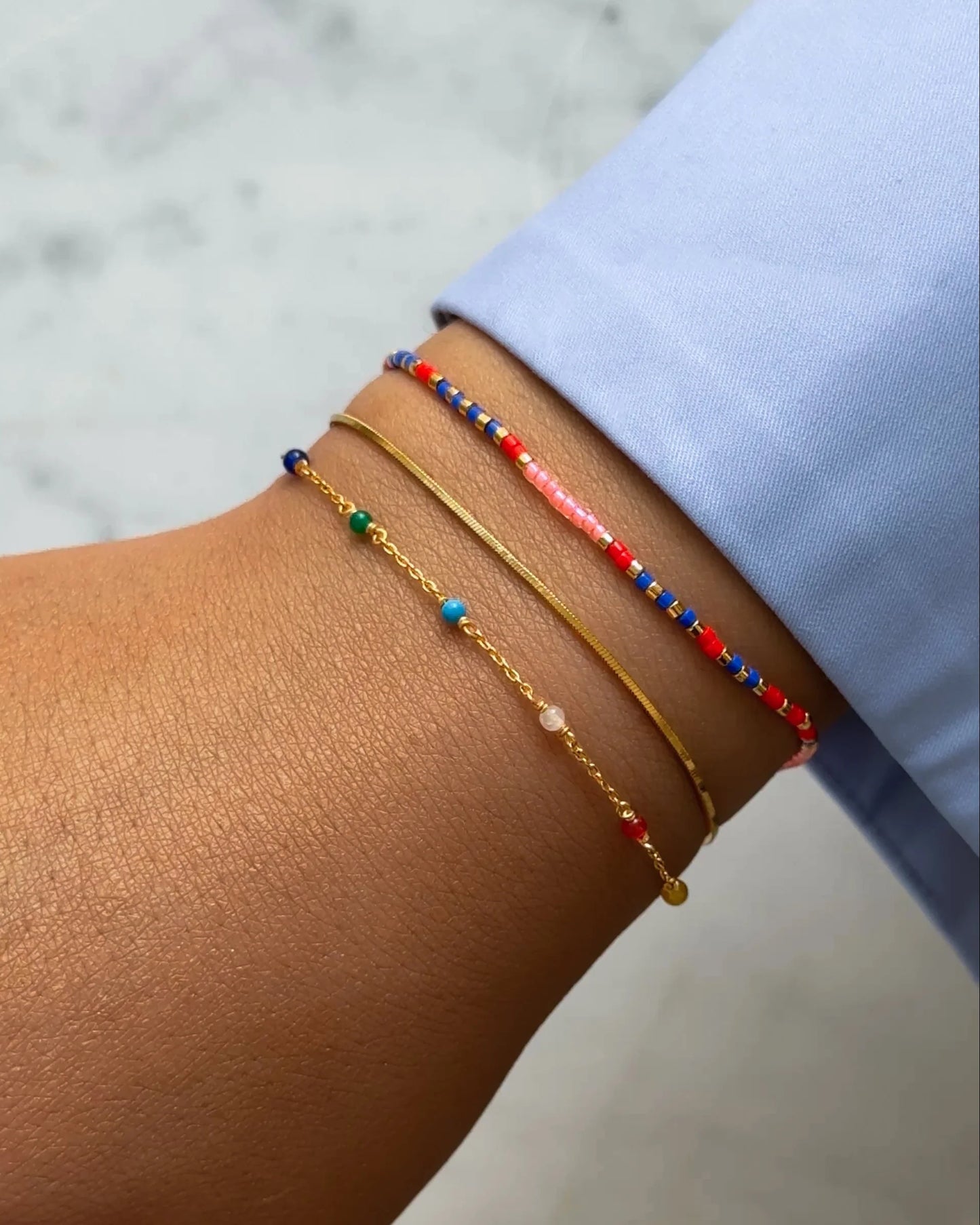 Syster P Code Bracelet - Just breathe
