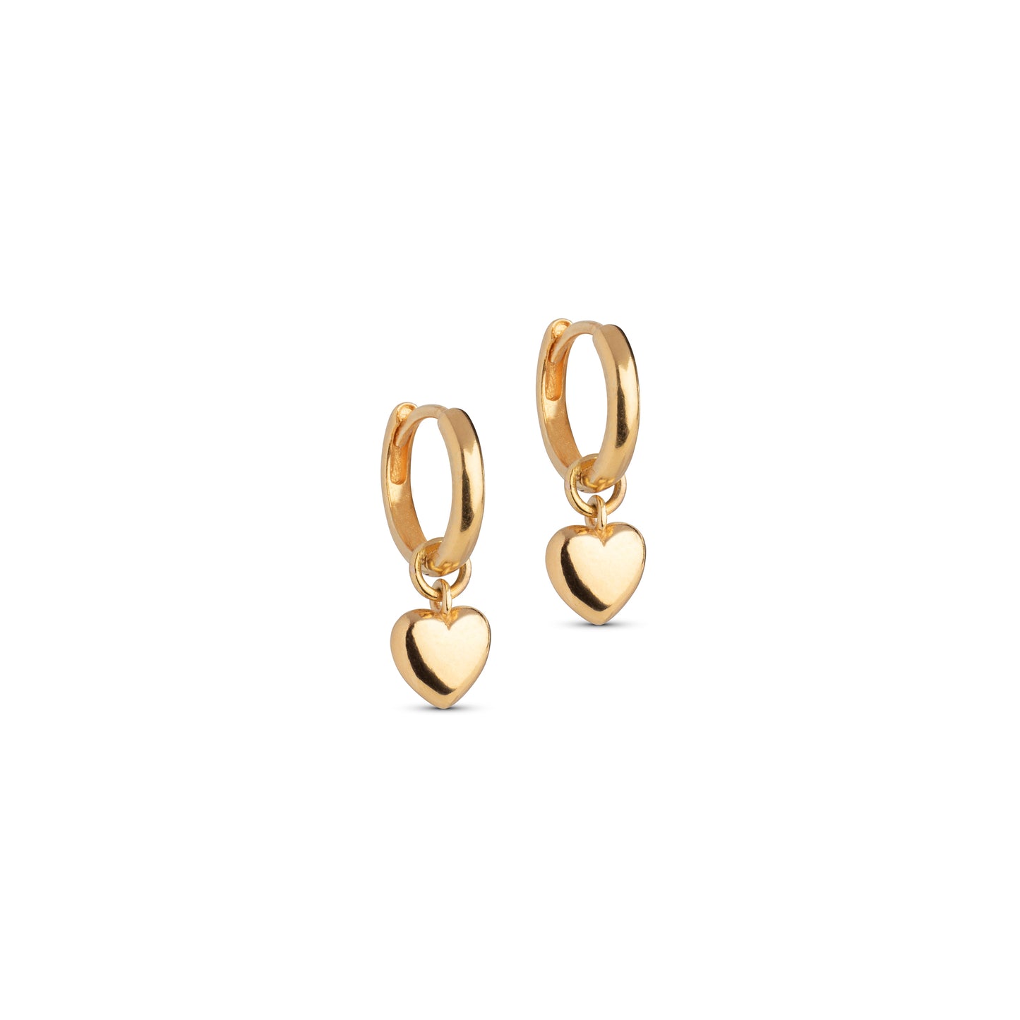 Enamel Ohrringe Amore - Gold
