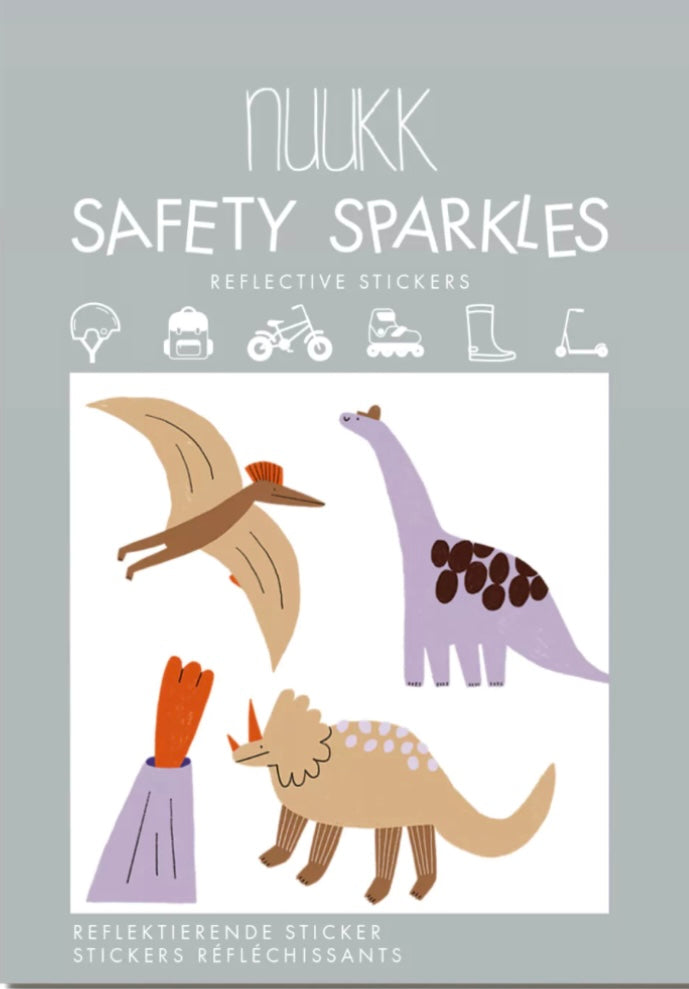 Nuukk Reflektierende Sticker “Dinos”
