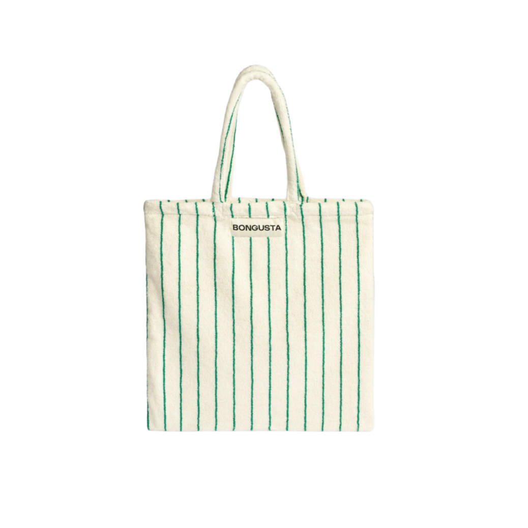 Bongusta Totebag Naram Pure White & Grass