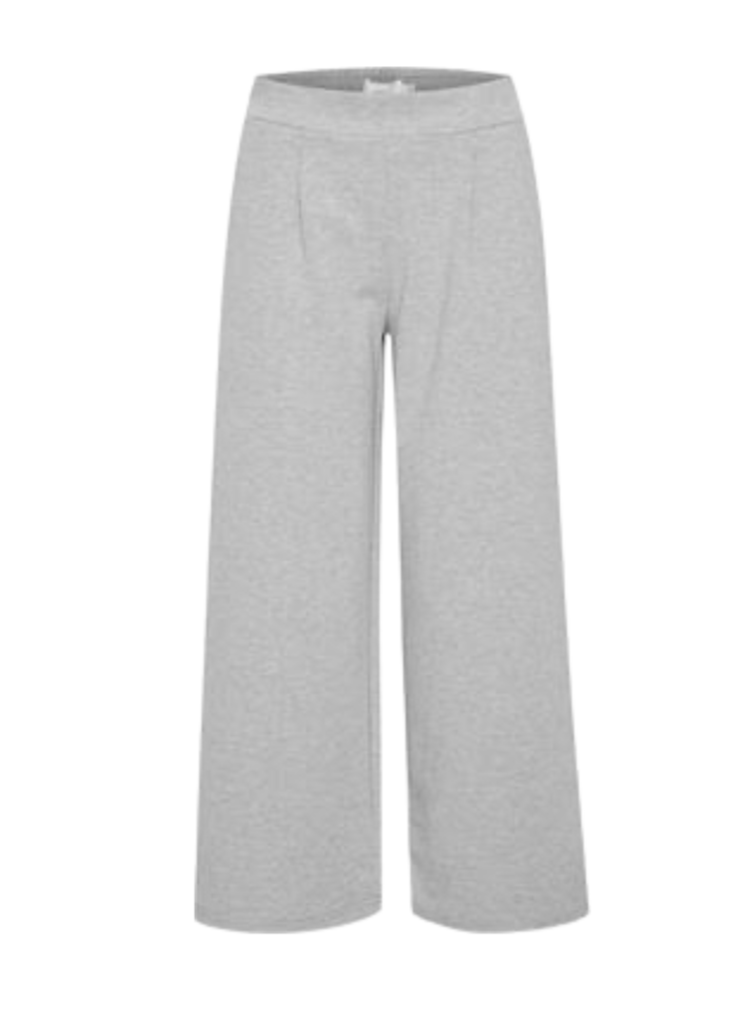 ICHI Kate Hose 7/8 Länge - Grey Melange