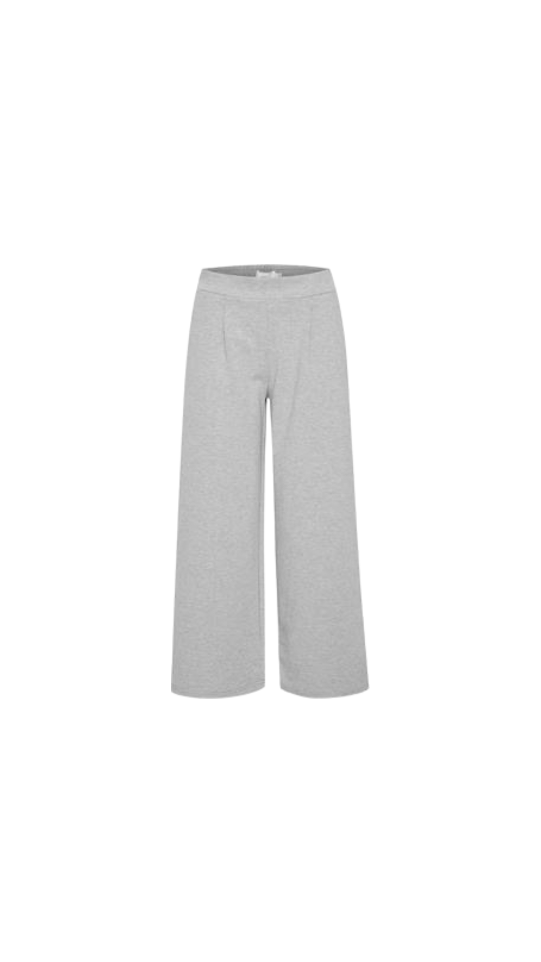 ICHI Kate Hose 7/8 Länge - Grey Melange