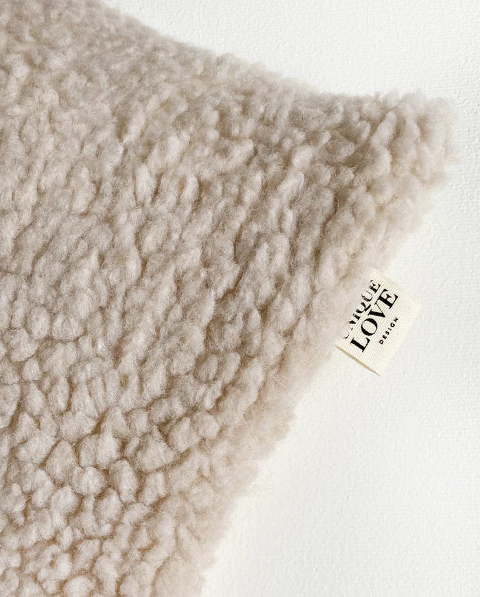 Unique Love Kirschkernkissen Cozy Creme