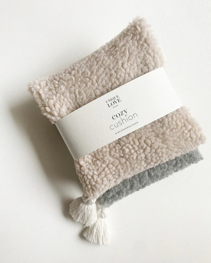 Unique Love Kirschkernkissen Cozy Creme