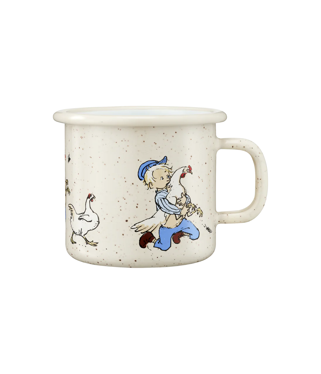 Muurla Emaille-Becher Michel aus Lönneberga - 250ml