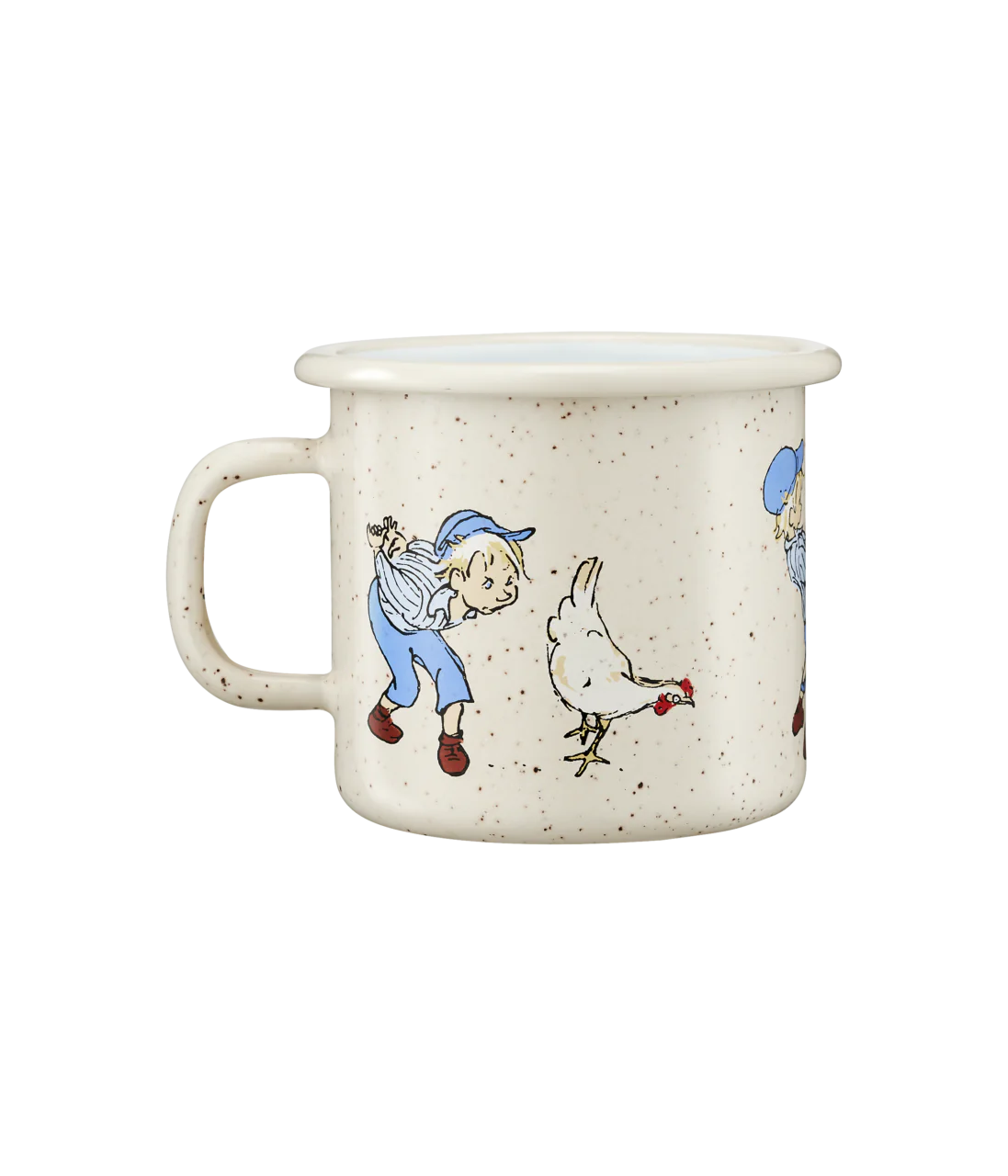 Muurla Emaille-Becher Michel aus Lönneberga - 250ml