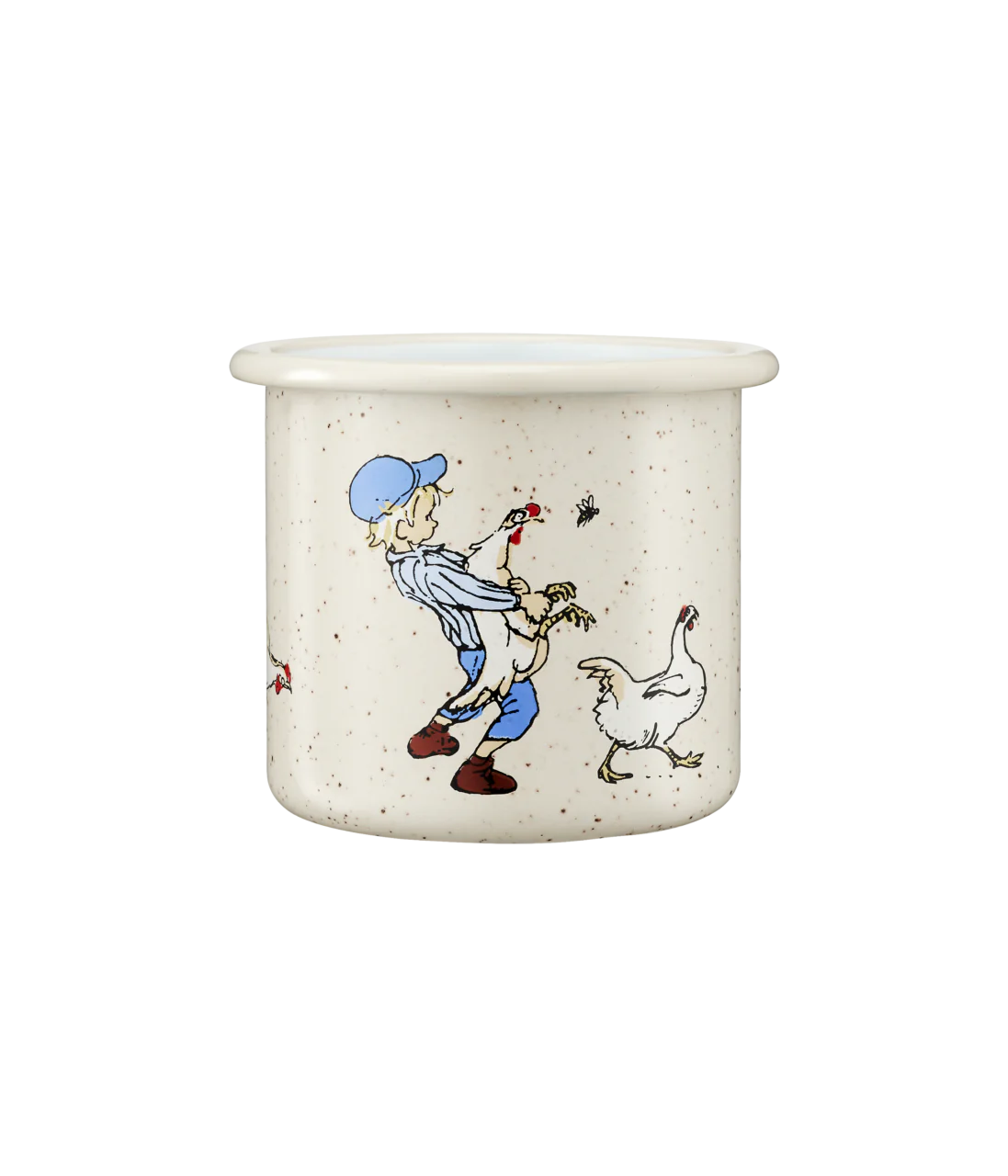 Muurla Emaille-Becher Michel aus Lönneberga - 250ml