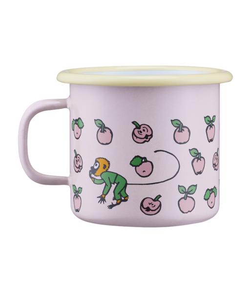 Muurla enamel mug Pippi Longstocking - 150ml