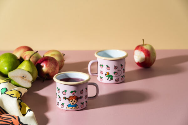 Muurla enamel mug Pippi Longstocking - 150ml