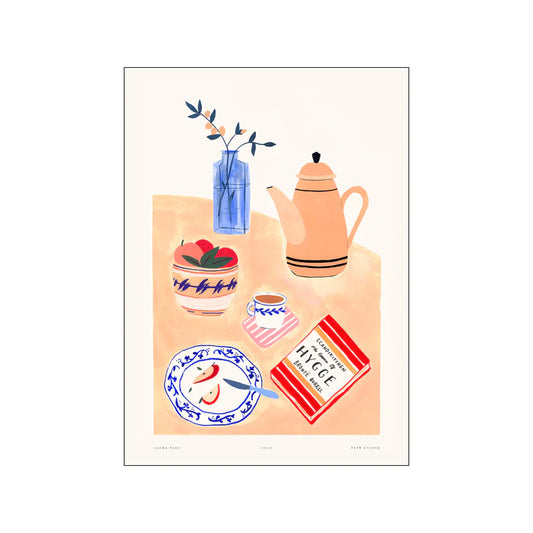 Plakat & ramme kunsttryk Laura-Hygge- A5
