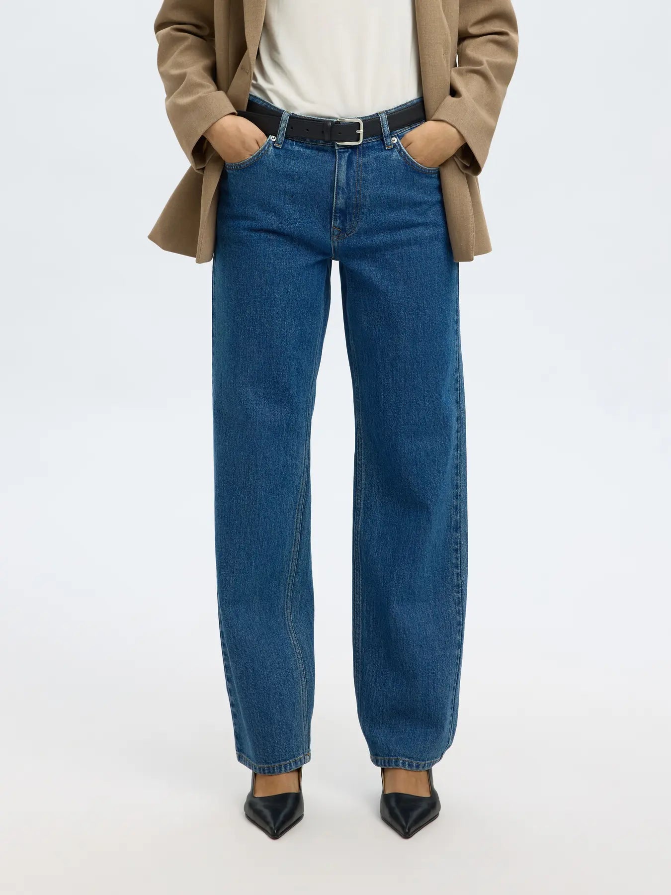 Selected Femme Bea Straight Jeans