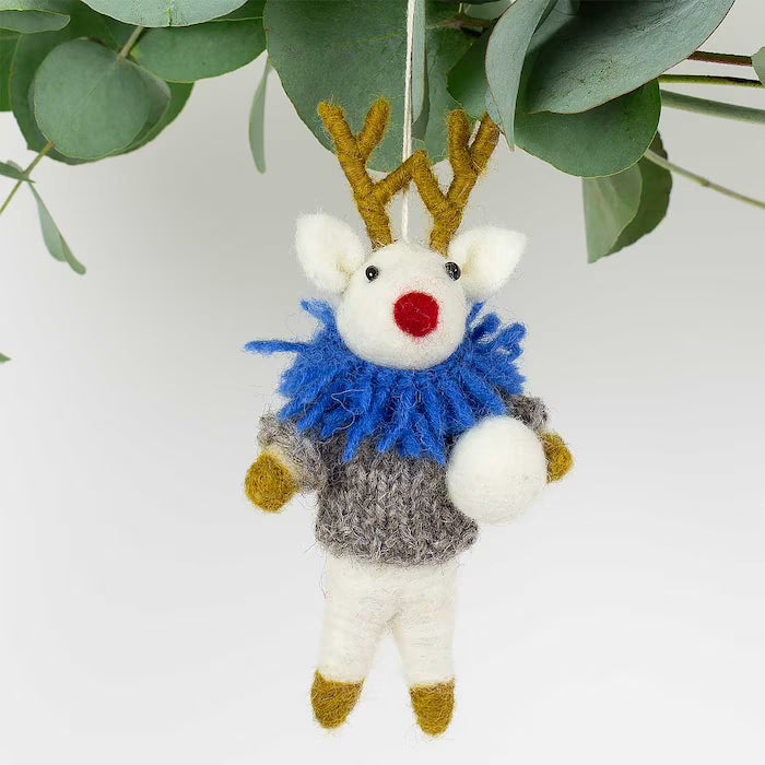 A World Of Craft Rudolf aus Filz